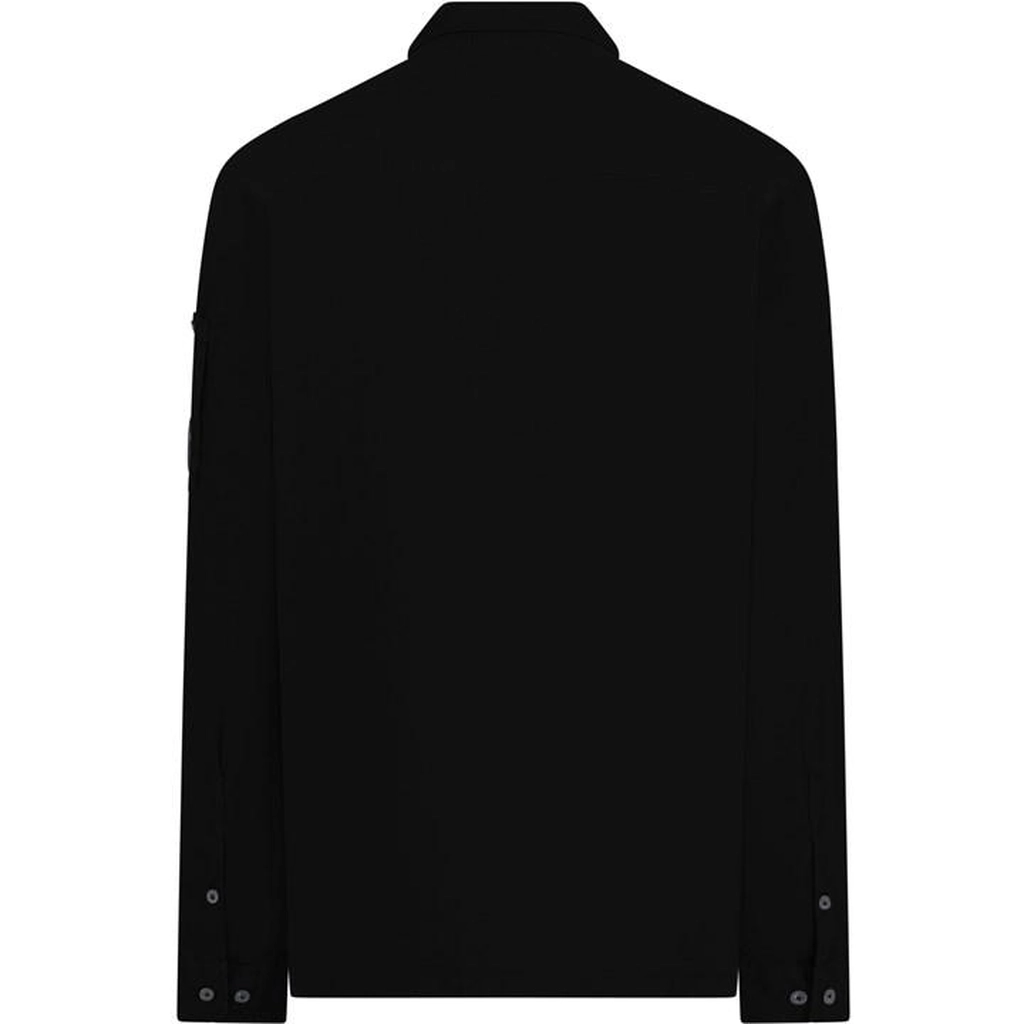 CP Company Zipped Overshirt - Black